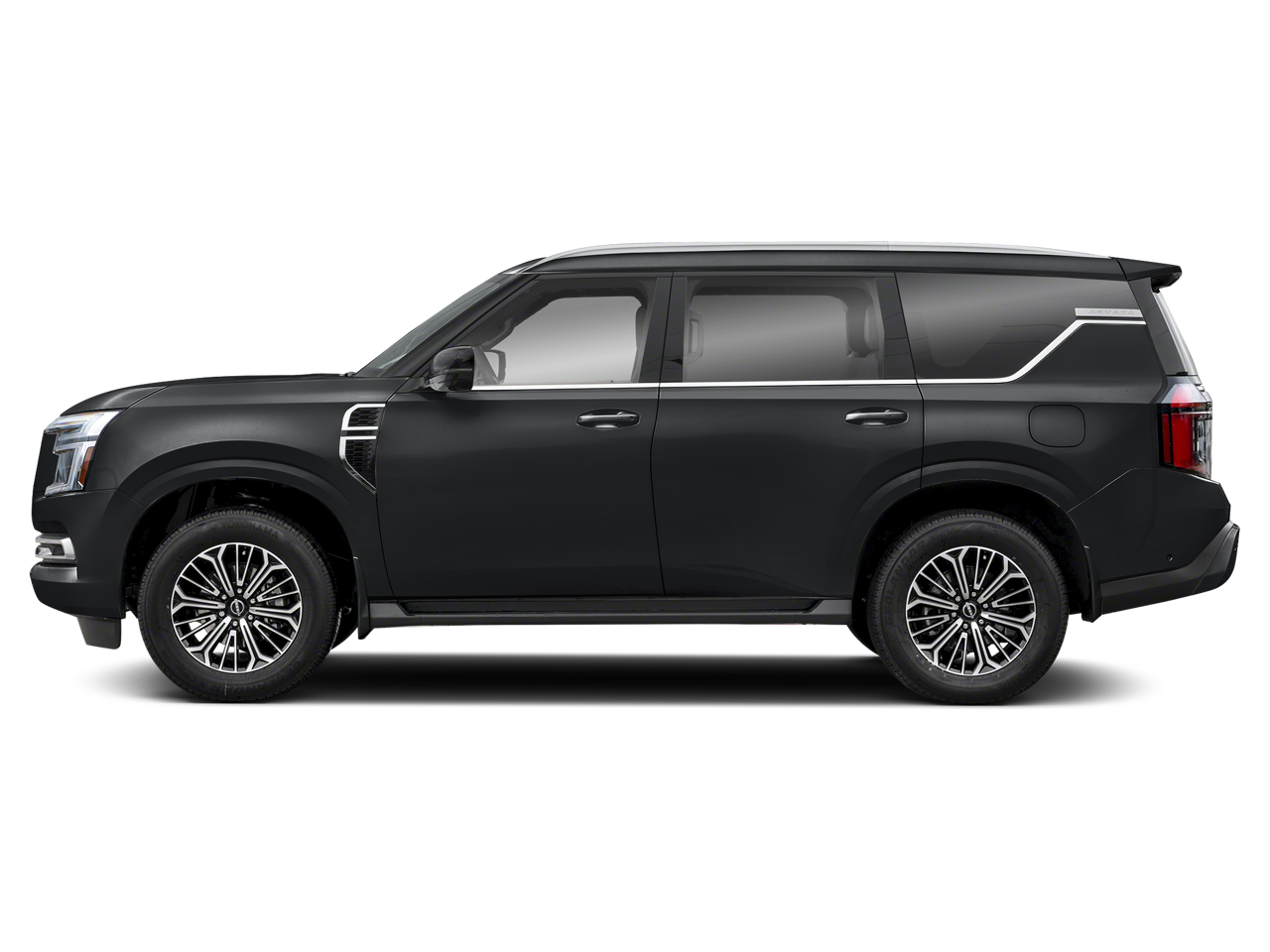 2025 Nissan Armada — rear three-quarter view