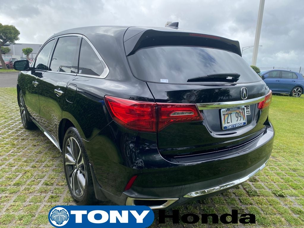 2020 Acura MDX — detail view