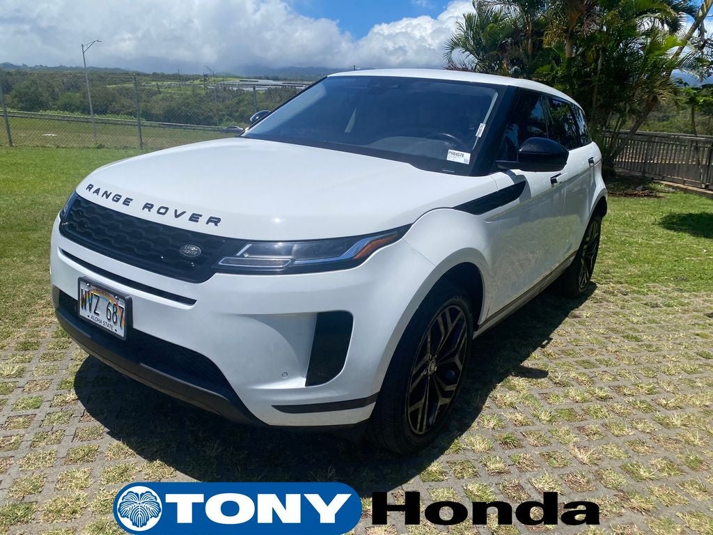 2020 Land Rover Range Rover Evoque — rear three-quarter view