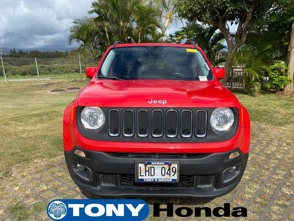 2017 Jeep Renegade — side profile view