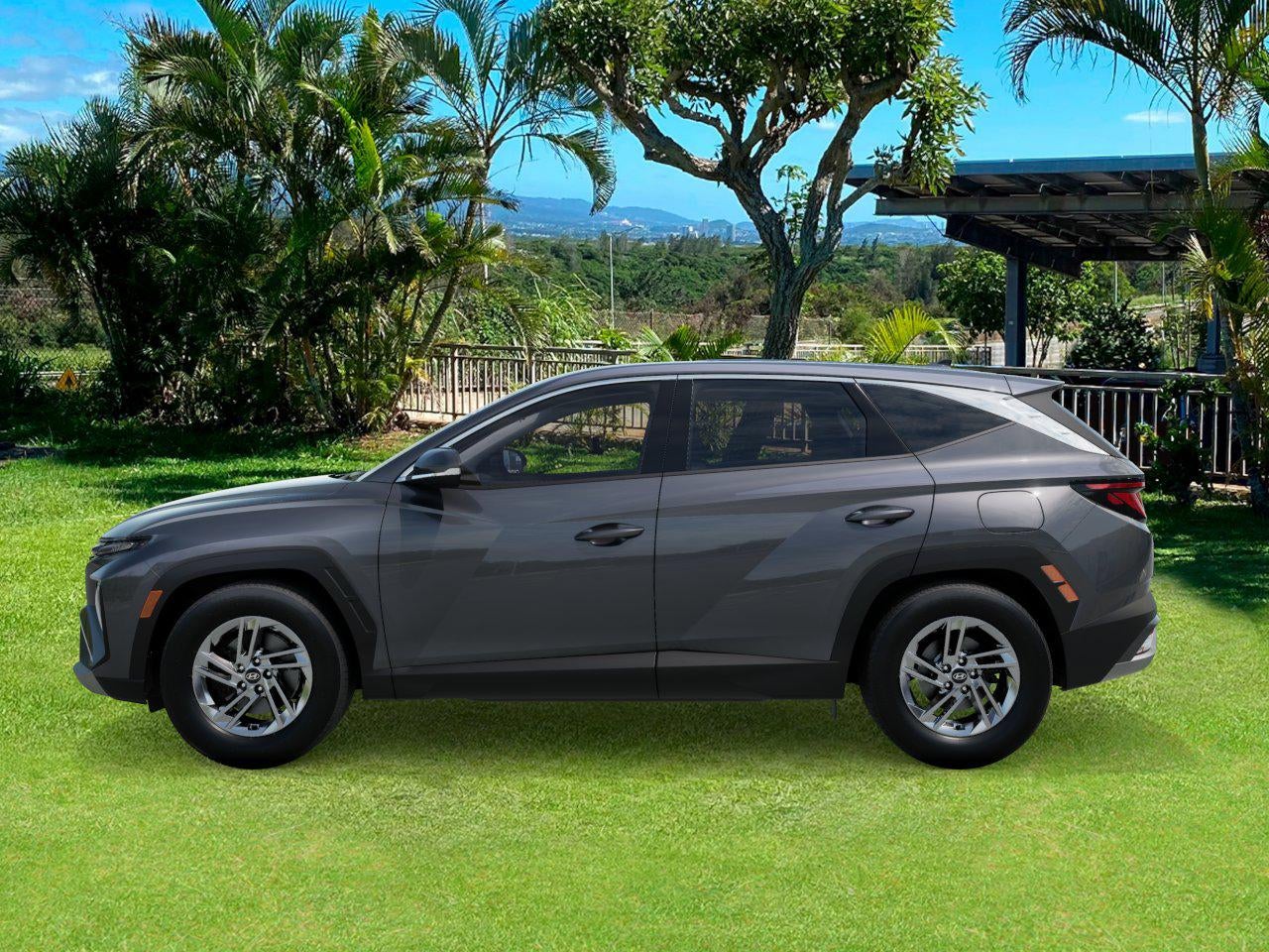 2026 Hyundai TUCSON — rear three-quarter view