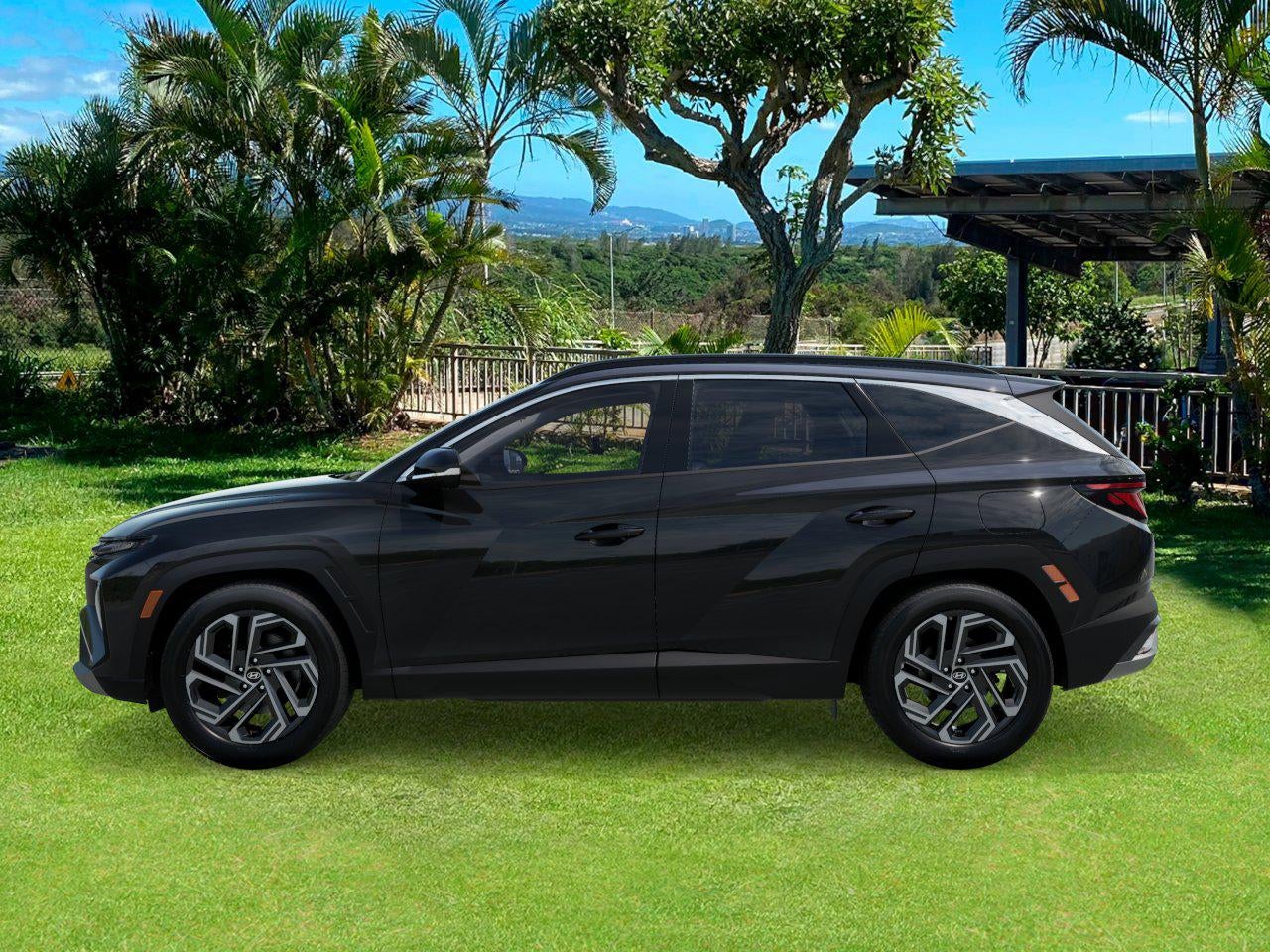 2026 Hyundai TUCSON — rear three-quarter view