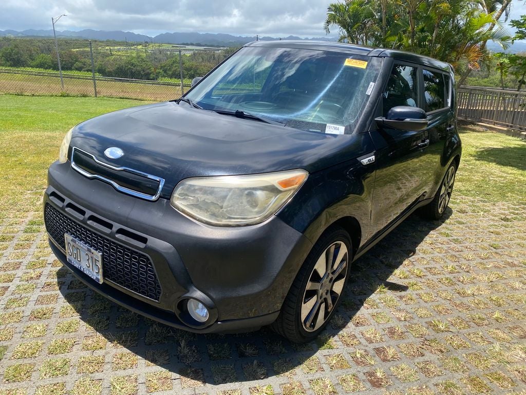 2014 Kia Soul — rear three-quarter view