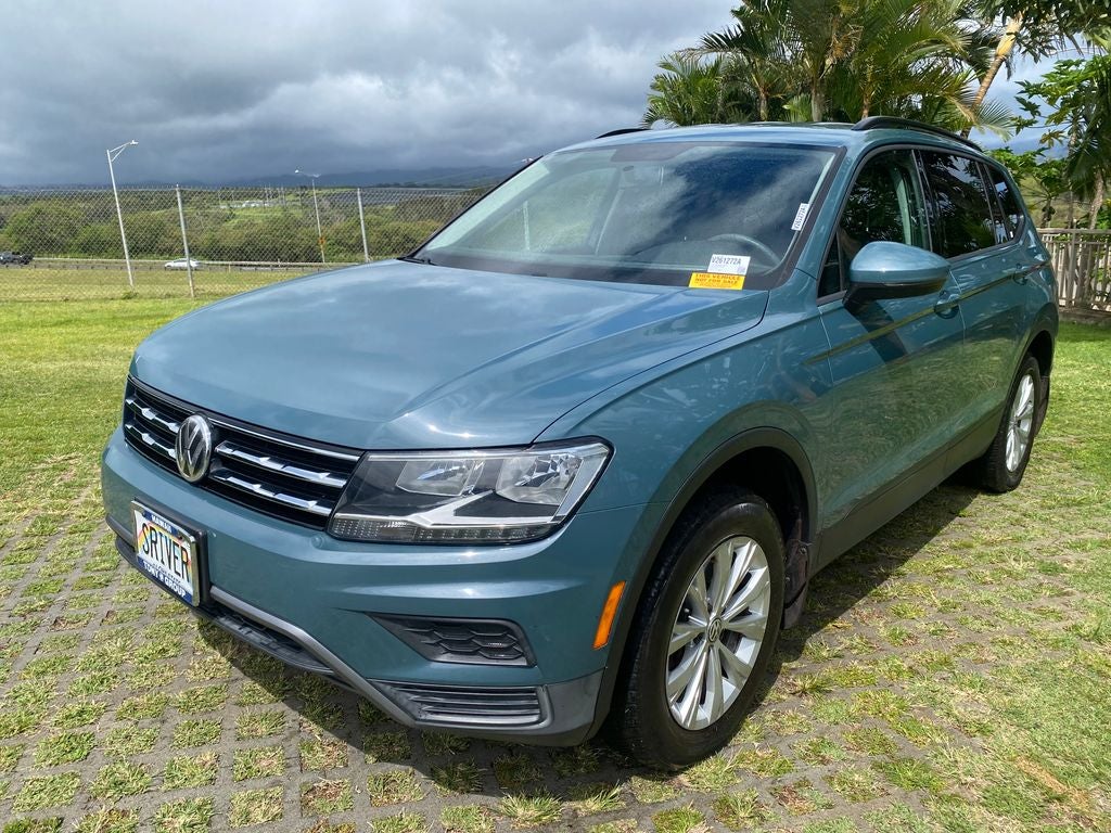 2019 Volkswagen Tiguan — rear three-quarter view